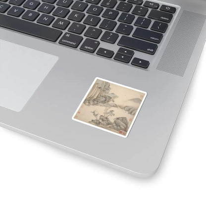 Wang Jian - Landscapes in the styles of ancient masters - 17th century v17 - STICKER Vinyl Kiss-Cut Decal