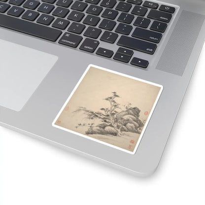 Wang Jian - Landscapes in the styles of ancient masters - 17th century v19 - STICKER Vinyl Kiss-Cut Decal