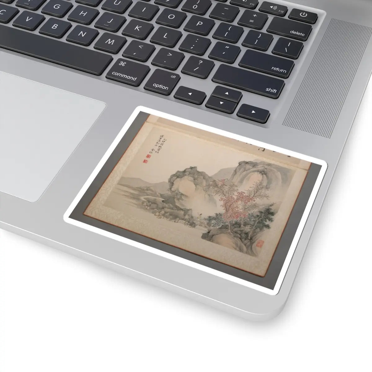 Wang Jian - Landscapes Painted for Wang Kui - 1674–76 v10 - STICKER Vinyl Kiss-Cut Decal