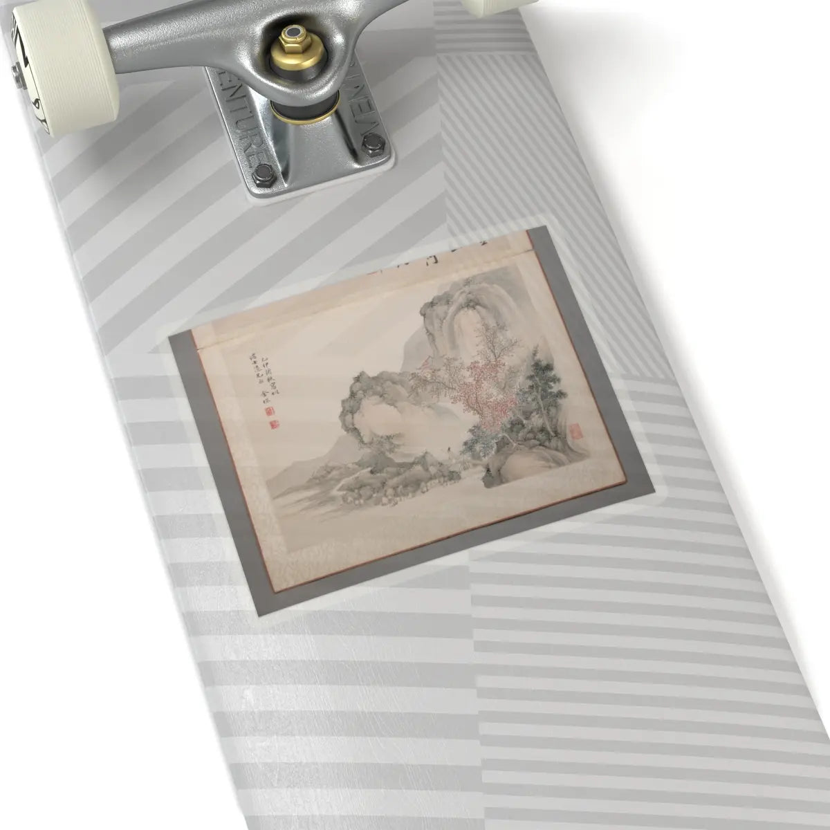 Wang Jian - Landscapes Painted for Wang Kui - 1674–76 v10 - STICKER Vinyl Kiss-Cut Decal