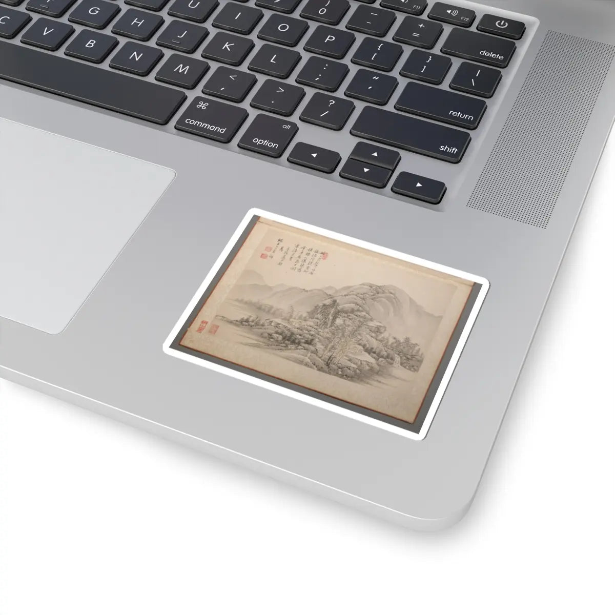 Wang Jian - Landscapes Painted for Wang Kui - 1674–76 v6 - STICKER Vinyl Kiss-Cut Decal
