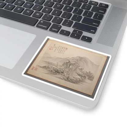 Wang Jian - Landscapes Painted for Wang Kui - 1674–76 v6 - STICKER Vinyl Kiss-Cut Decal