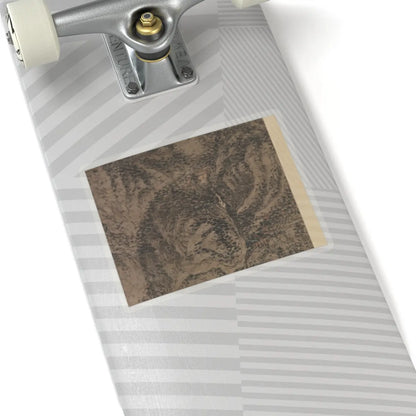 Wang Meng - Simple Retreat - ca. 1370 v5 - STICKER Vinyl Kiss-Cut Decal