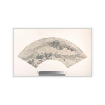 Wang Tingru - Landscape - 19th century - STICKER Vinyl Kiss-Cut Decal