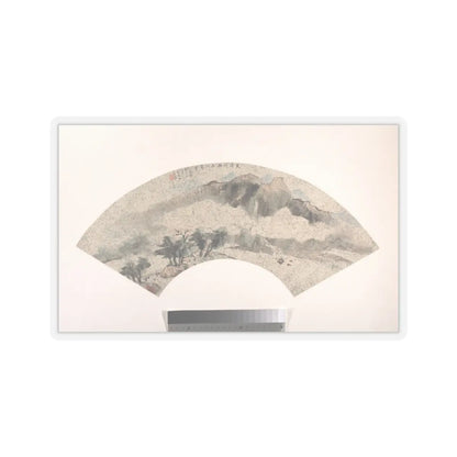 Wang Tingru - Landscape - 19th century - STICKER Vinyl Kiss-Cut Decal