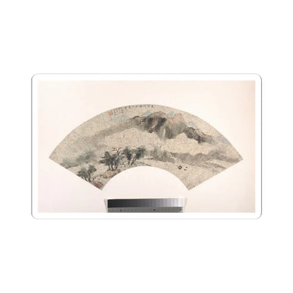 Wang Tingru - Landscape - 19th century - STICKER Vinyl Kiss-Cut Decal