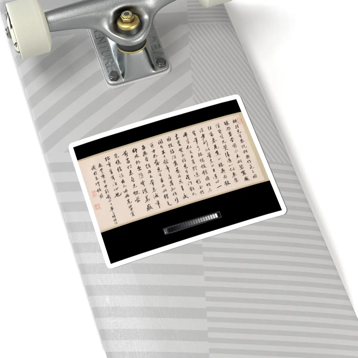 Wang Xuehao - Presenting the Tripod - 1803 v10 - STICKER Vinyl Kiss-Cut Decal