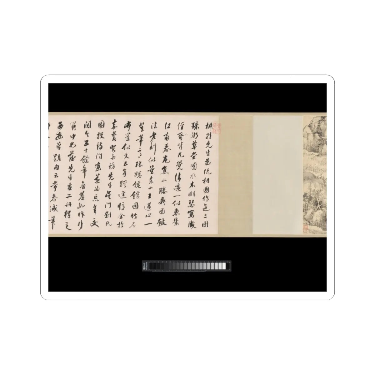 Wang Xuehao - Presenting the Tripod - 1803 v6 - STICKER Vinyl Kiss-Cut Decal