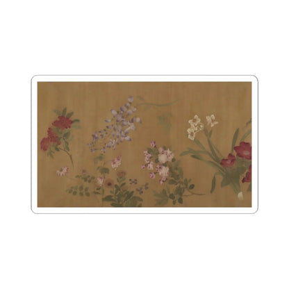 Wang Yuan - The Hundred Flowers - unknown v1 - STICKER Vinyl Kiss-Cut Decal