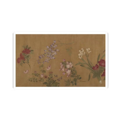 Wang Yuan - The Hundred Flowers - unknown v1 - STICKER Vinyl Kiss-Cut Decal