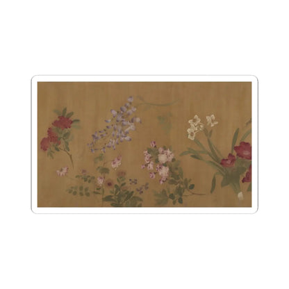 Wang Yuan - The Hundred Flowers - unknown v1 - STICKER Vinyl Kiss-Cut Decal