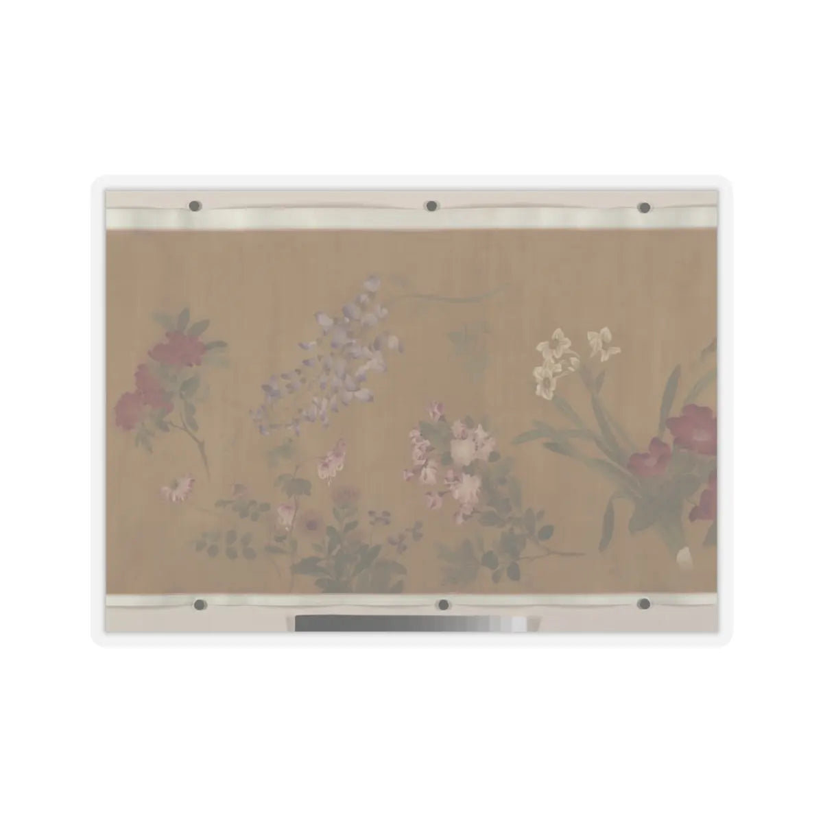 Wang Yuan - The Hundred Flowers - unknown v8 - STICKER Vinyl Kiss-Cut Decal