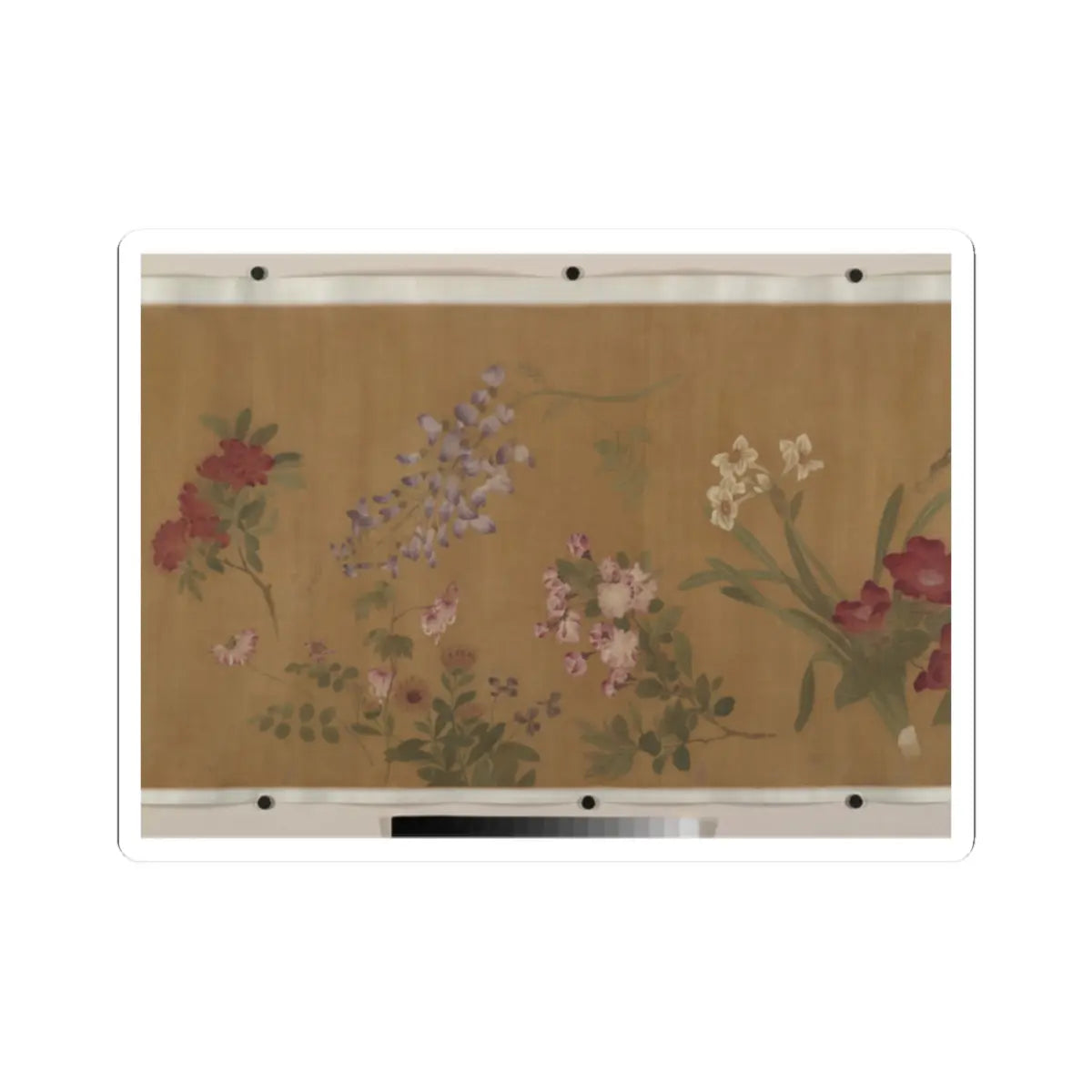 Wang Yuan - The Hundred Flowers - unknown v8 - STICKER Vinyl Kiss-Cut Decal