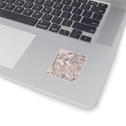 Wang Yuanqi - Landscape for Zhanting - dated 1710 v3 - STICKER Vinyl Kiss-Cut Decal