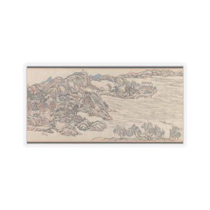 Wang Yuanqi - Wangchuan Villa - dated 1711 v12 - STICKER Vinyl Kiss-Cut Decal