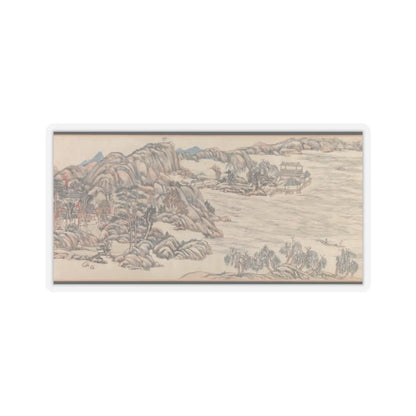 Wang Yuanqi - Wangchuan Villa - dated 1711 v12 - STICKER Vinyl Kiss-Cut Decal