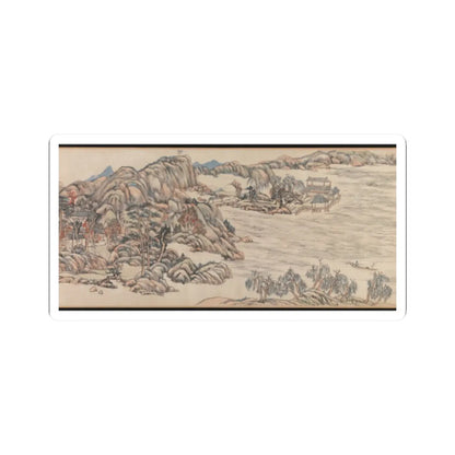 Wang Yuanqi - Wangchuan Villa - dated 1711 v12 - STICKER Vinyl Kiss-Cut Decal