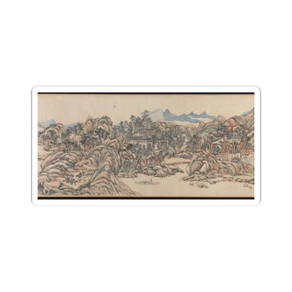 Wang Yuanqi - Wangchuan Villa - dated 1711 v13 - STICKER Vinyl Kiss-Cut Decal