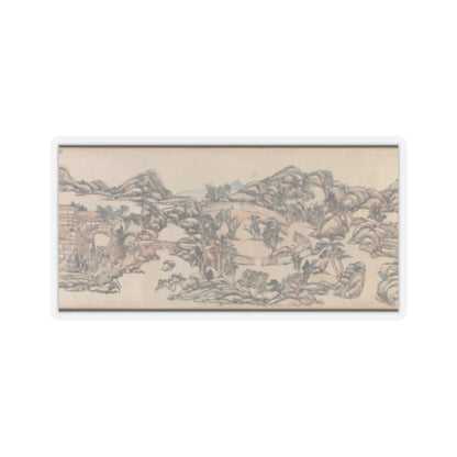 Wang Yuanqi - Wangchuan Villa - dated 1711 v7 - STICKER Vinyl Kiss-Cut Decal