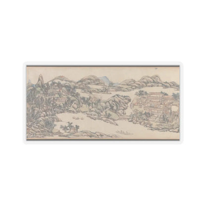 Wang Yuanqi - Wangchuan Villa - dated 1711 v8 - STICKER Vinyl Kiss-Cut Decal