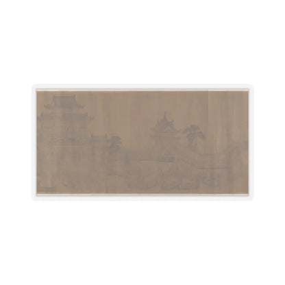 Wang Zhenpeng - Dragon Boat Regatta on Jinming Lake - 14th century () v8 - STICKER Vinyl Kiss-Cut Decal