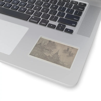 Wang Zhenpeng - The Daming Palace - early 15th century v1 - STICKER Vinyl Kiss-Cut Decal