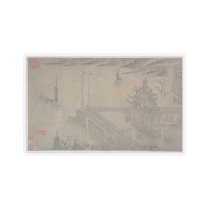 Wang Zhenpeng - The Daming Palace - early 15th century v18 - STICKER Vinyl Kiss-Cut Decal