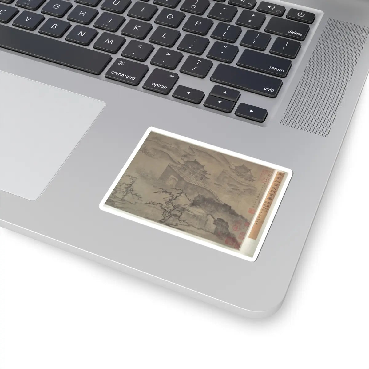 Wang Zhenpeng - The Daming Palace - early 15th century v2 - STICKER Vinyl Kiss-Cut Decal