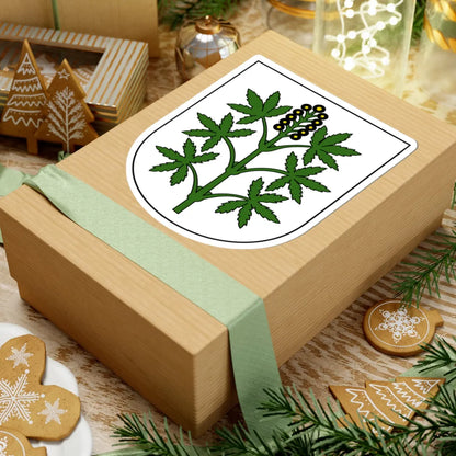 Wangen-Brüttisellen-blazon (Switzerland) (Coat of Arms) STICKER Vinyl Kiss-Cut Decal - The Sticker Space