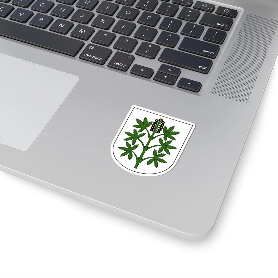 Wangen-Brüttisellen-blazon (Switzerland) (Coat of Arms) STICKER Vinyl Kiss-Cut Decal - The Sticker Space