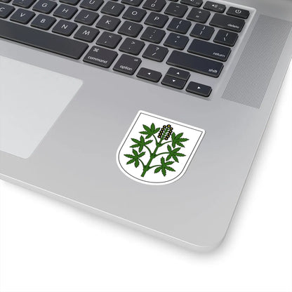 Wangen-Brüttisellen-blazon (Switzerland) (Coat of Arms) STICKER Vinyl Kiss-Cut Decal - The Sticker Space