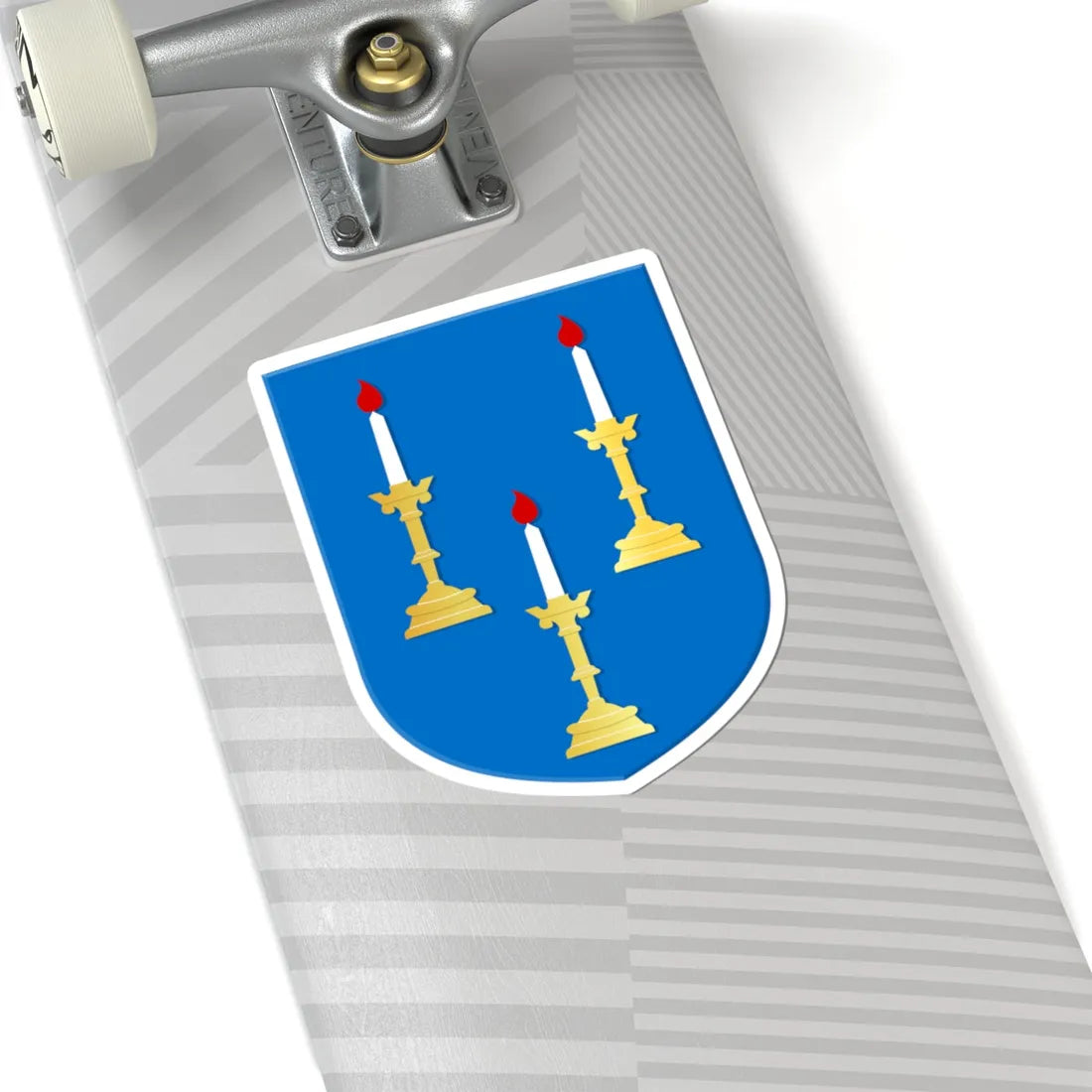 Wanneperveen wapen (Netherlands) (Coat of Arms) STICKER Vinyl Kiss-Cut Decal - The Sticker Space