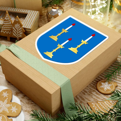 Wanneperveen wapen (Netherlands) (Coat of Arms) STICKER Vinyl Kiss-Cut Decal - The Sticker Space