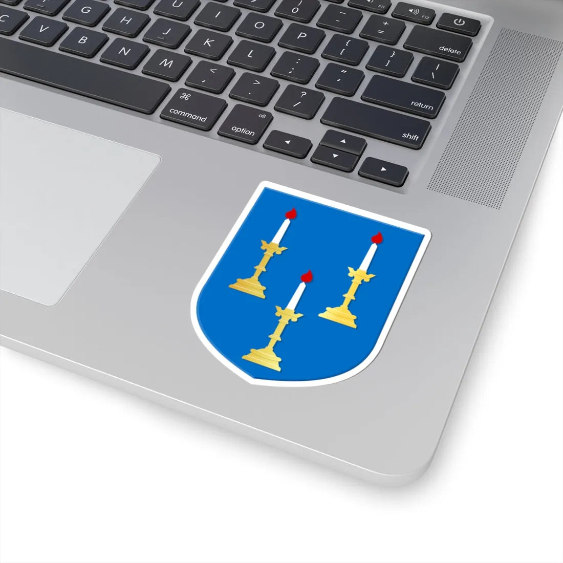 Wanneperveen wapen (Netherlands) (Coat of Arms) STICKER Vinyl Kiss-Cut Decal - The Sticker Space