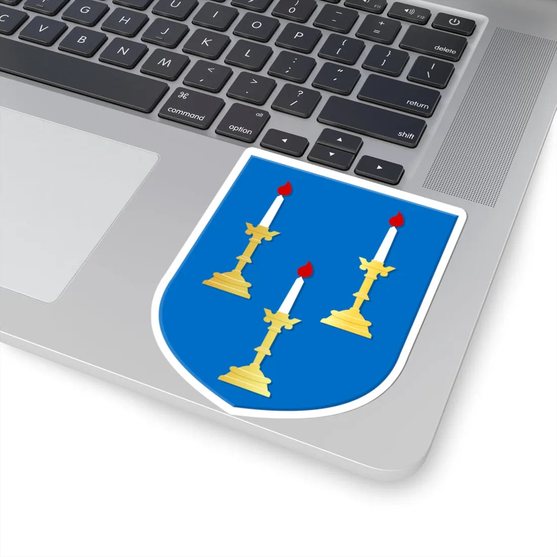 Wanneperveen wapen (Netherlands) (Coat of Arms) STICKER Vinyl Kiss-Cut Decal - The Sticker Space