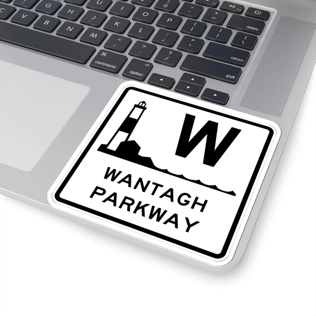 Wantagh Pkwy Shield (New York) (Road Sign) STICKER Vinyl Kiss-Cut Decal - The Sticker Space