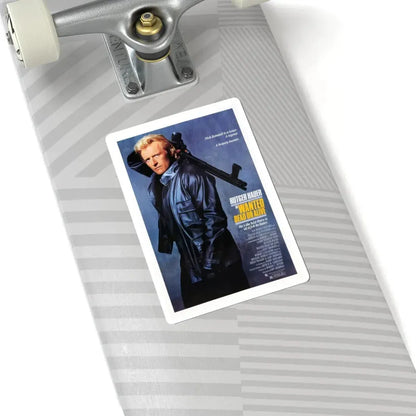 WANTED DEAD OR ALIVE 1986 Movie Poster - STICKER Vinyl Kiss-Cut Decal - The Sticker Space