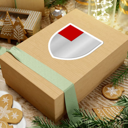 Wanze wapen (Belgium) (Coat of Arms) STICKER Vinyl Kiss-Cut Decal - The Sticker Space