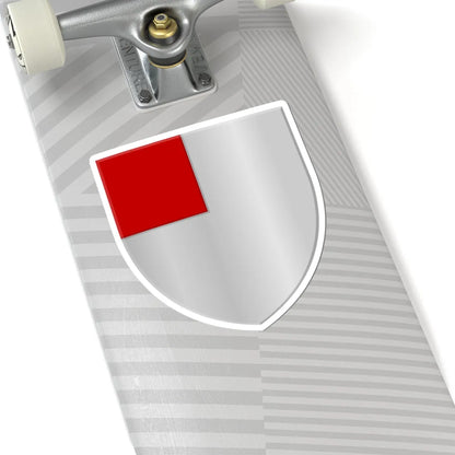 Wanze wapen (Belgium) (Coat of Arms) STICKER Vinyl Kiss-Cut Decal - The Sticker Space