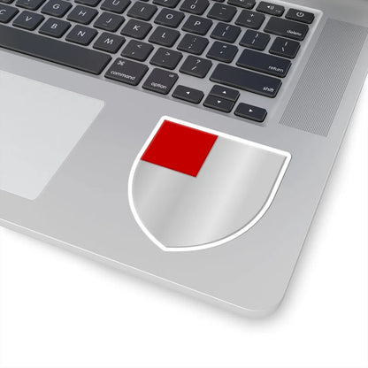 Wanze wapen (Belgium) (Coat of Arms) STICKER Vinyl Kiss-Cut Decal - The Sticker Space