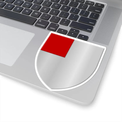 Wanze wapen (Belgium) (Coat of Arms) STICKER Vinyl Kiss-Cut Decal - The Sticker Space