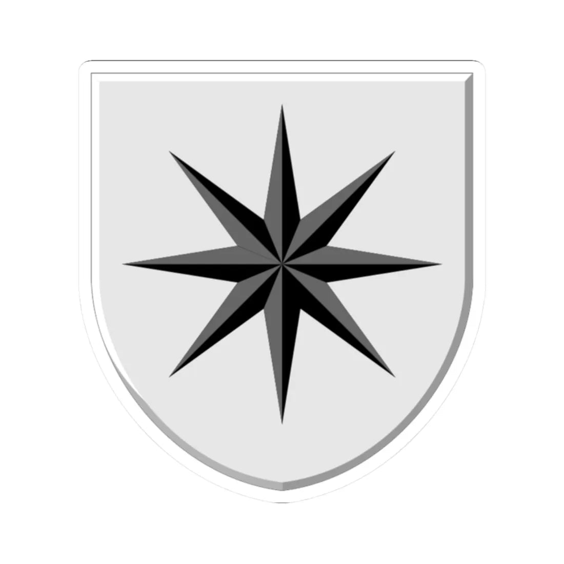 Wapen Alphen (Netherlands) (Coat of Arms) STICKER Vinyl Kiss-Cut Decal 2 Inch White - The Sticker Space