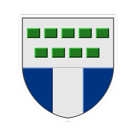 Wapen Benthuizen (Netherlands) (Coat of Arms) STICKER Vinyl Kiss-Cut Decal 2 Inch White - The Sticker Space