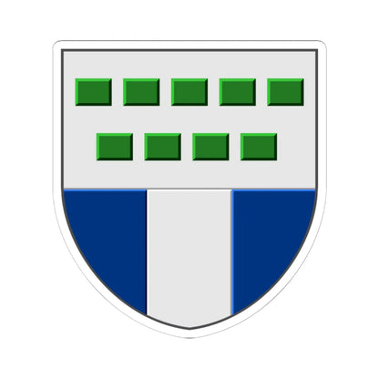 Wapen Benthuizen (Netherlands) (Coat of Arms) STICKER Vinyl Kiss-Cut Decal 6 Inch White - The Sticker Space