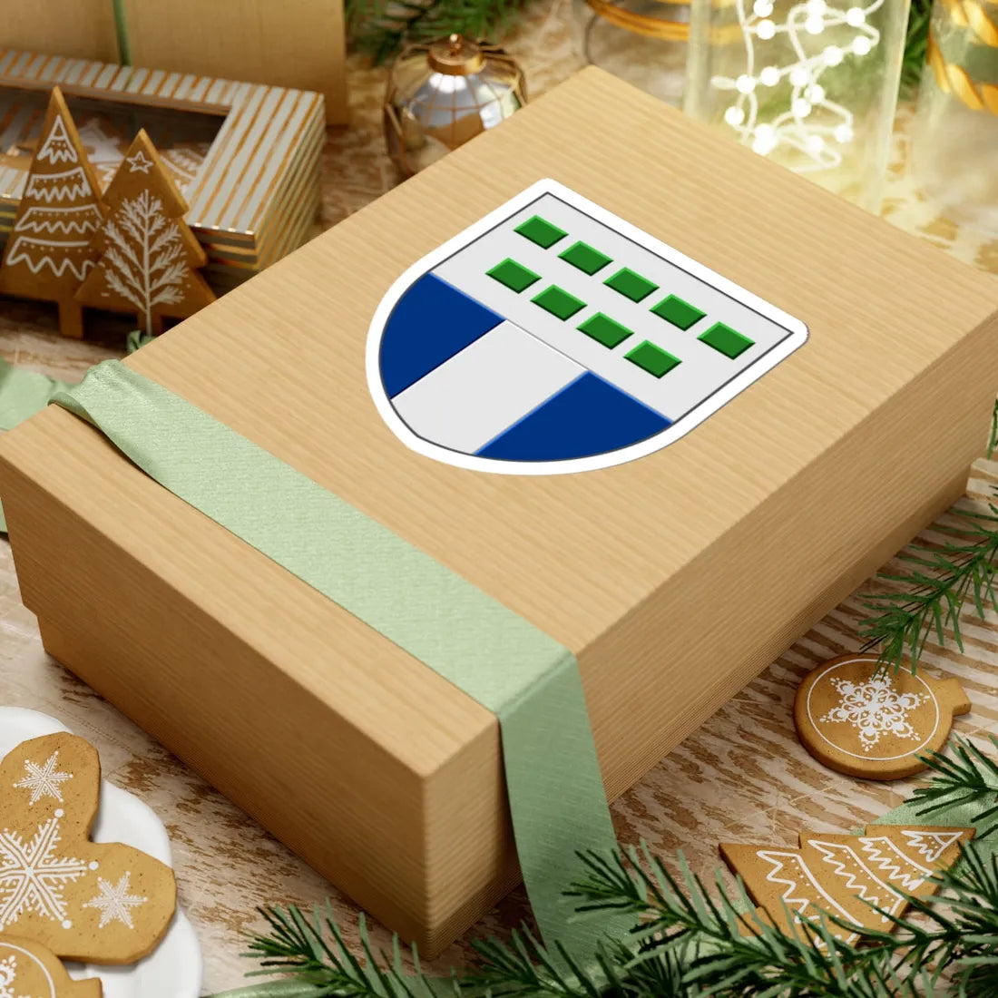 Wapen Benthuizen (Netherlands) (Coat of Arms) STICKER Vinyl Kiss-Cut Decal - The Sticker Space