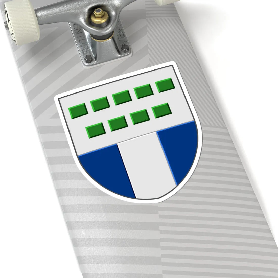 Wapen Benthuizen (Netherlands) (Coat of Arms) STICKER Vinyl Kiss-Cut Decal - The Sticker Space