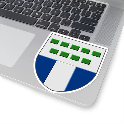 Wapen Benthuizen (Netherlands) (Coat of Arms) STICKER Vinyl Kiss-Cut Decal - The Sticker Space