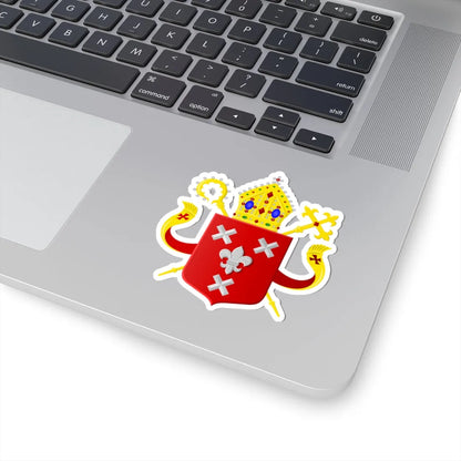 Wapen bisdom Breda (Netherlands) (Coat of Arms) STICKER Vinyl Kiss-Cut Decal - The Sticker Space