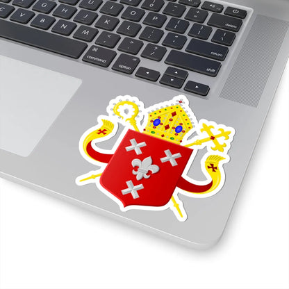 Wapen bisdom Breda (Netherlands) (Coat of Arms) STICKER Vinyl Kiss-Cut Decal - The Sticker Space