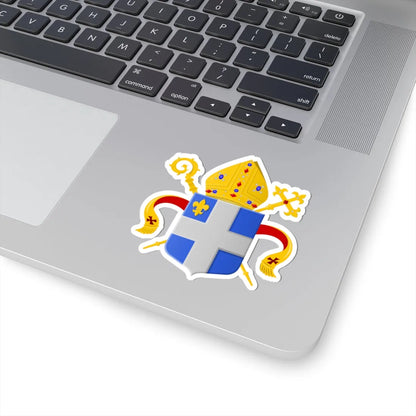Wapen bisdom Roermond (Netherlands) (Coat of Arms) STICKER Vinyl Kiss-Cut Decal - The Sticker Space